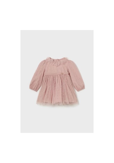 AndyWawa Mayoral Kız Bebek Elbise 2907 Pembe