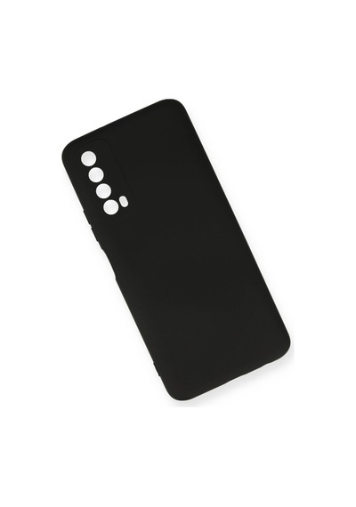 Newface Huawei P Smart 2021 Kılıf Nano İçi Kadife Silikon Semeglbl - 94 - Siyah Sıyah