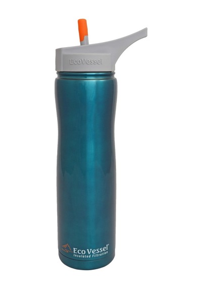 Eco Vessel Aqua Vessel Insulated Filtre Bottle Termos 0.70 Litre-mavi Mavi