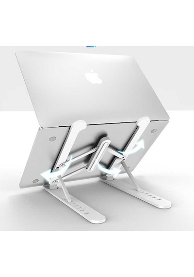 Ceponya Universal Katlanabilir Hafif Kaymaz Laptop Stantı 6 Ayar