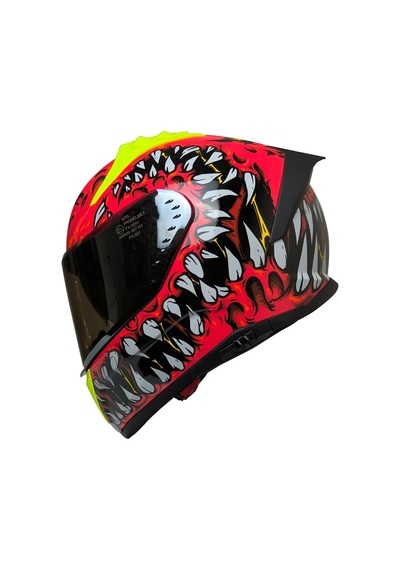 Mts Pro Helmets M-801 Snake Full Face Motosiklet Kaskı Twilight