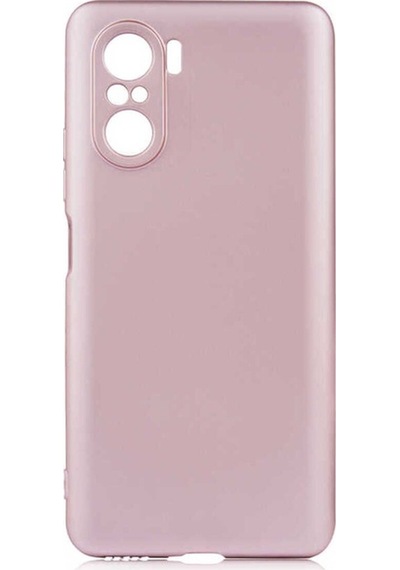 Xiaomi Redmi K40 Kılıf Zore Premier Silikon Kapak Rose Gold