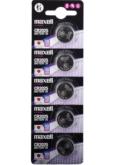 Maxell Cr2025 Lithium Pil 5li Blister - Gri Paket