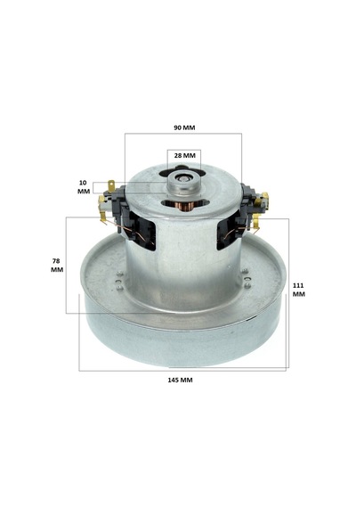 Sinbo İle Uyumlu Svc 3417 Elektrikli Süpürge Motoru 1400 W