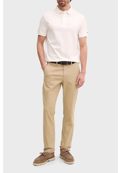 Tommy Hilfiger Erkek Polo Yaka T Shirt Mw0mw41611 Ybl Beyaz Beyaz