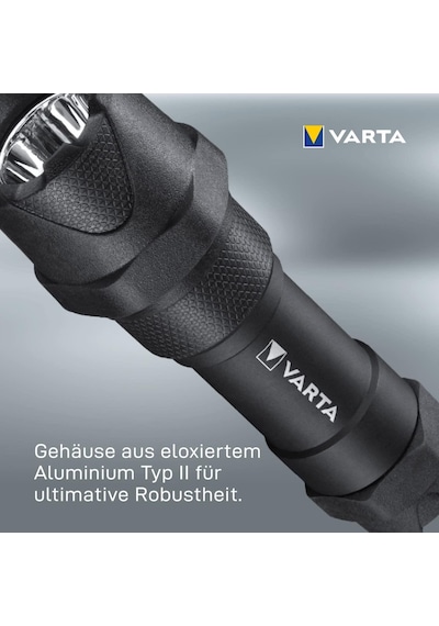 Varta Indestructıble F10 Pro El Feneri 6W Led Fener 3Aaa Siyah