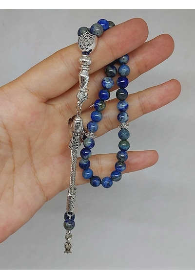 Yasamtohumu Lapis Taşı 33lük Tesbih 6mm 1920 Çok Renkli