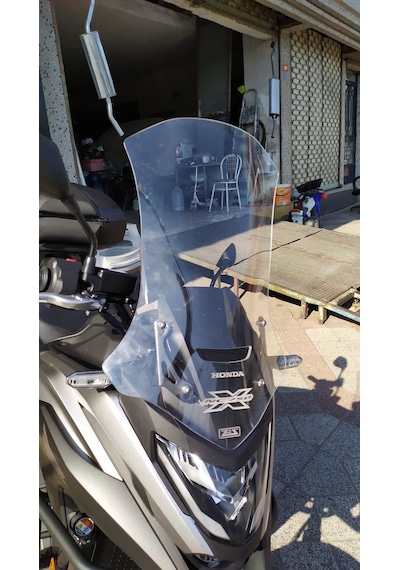 2021- 2024 Honda NC 750X Uzun Ön Cam Şeffaf 56cm 4mm Zeus
