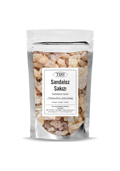 Tos The Organic Spices Sandaloz Sakızı 50 G Tetraclinis Articulata