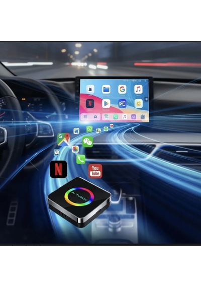 Kablosuz Carplay & Android Auto Adaptörü Wireless Bağlantı, Tak Çalıştır,multimedya Dönüştürücü Diğer