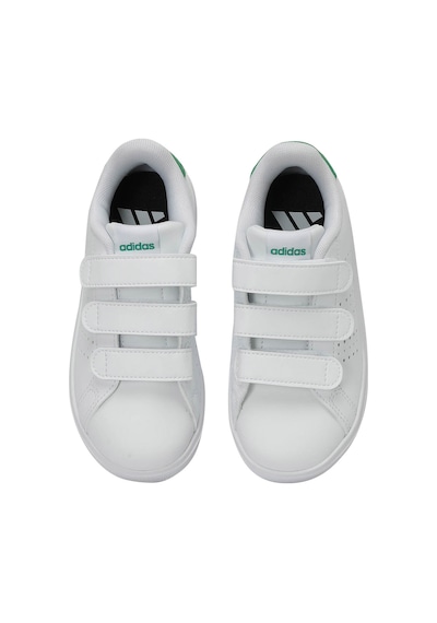 Adidas Advantage Base 2.0 Cf C Beyaz Kız Çocuk Sneaker 000000000102047787 Beyaz - Yeşil