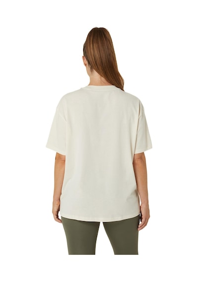 Asics ASICS LOGO TEE Bej Women Kısa Kollu Tshirt 2032C843-201