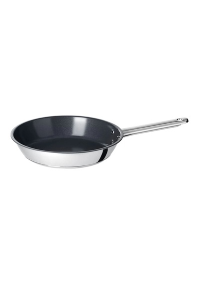 Ikea 365+ Tava 24 Cm Krom - Siyah 1 Parça Gümüş - Siyah