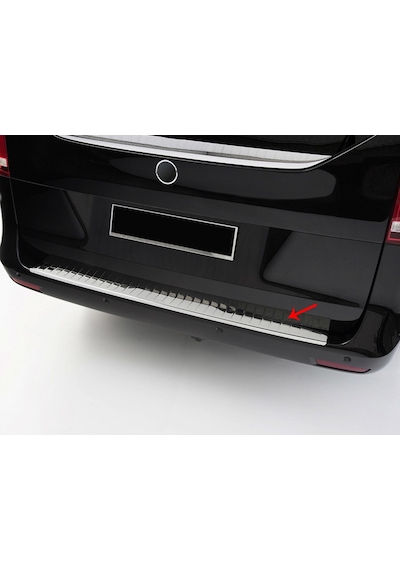 S-Dizayn  Mercedes Vito W447 Krom Arka Tampon Eşiği 2014 Üzeri