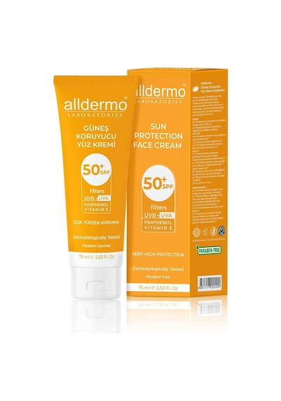 Güneş Koruyucu Yüz Kremi Spf 50 75 Ml