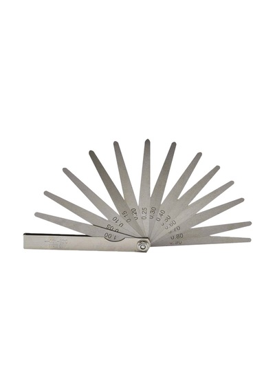 0.05-1.00mmx200mm Uzun Filler Çakısı Set/20 Adet