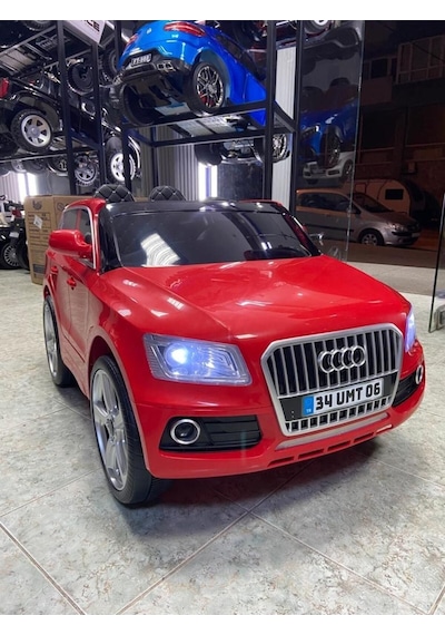 Öykü Bebek Dünyası Uzaktan Kumandalı Akülü Araba 437 Audi Kırmızı