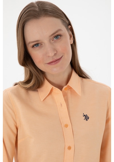 U.s. Polo Assn. Kadın Kavun Gömlek Basic 50307726-vr202 Kavun