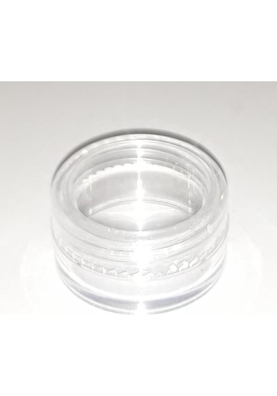 Boş Krem Şişesi 5 ML 5 Adet Boş Şeffaf Plastik Kutu