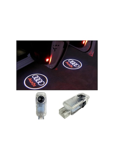 AUDİ KAPI ALTI LOGO LAZER IŞIK HAYALET 2Lİ