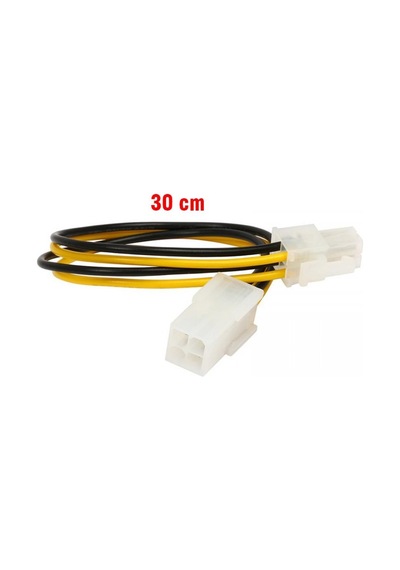 30 cm 4 pin dişi erkek cpu kablo 4 pin dişi erkek cpu uzatma kablo