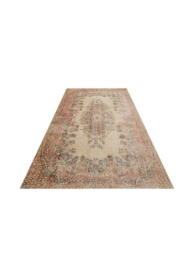 Klasik Modern Vintage Eskitme El Dokuma Halı 173 X 287 Cm 9152