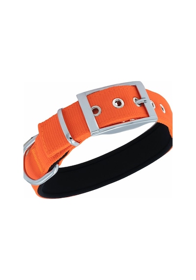 Doggie Elit Dokumadan El Yapımı Köpek Boyun Tasması Turuncu 3 x 47 x 55 CM