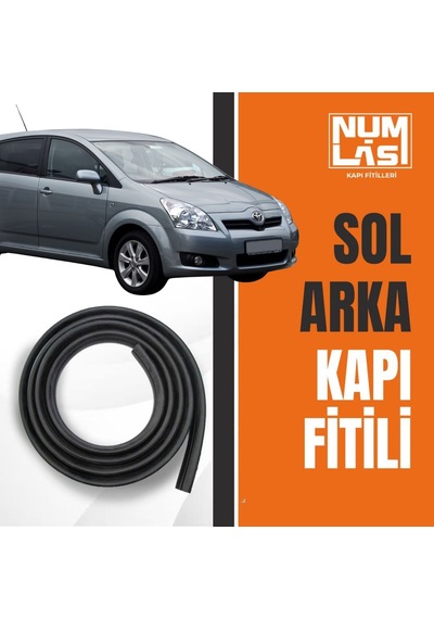 Toyota Verso 2001-2009 Sol Arka Kapı Fitili-a Kalite-numlas-nm5568