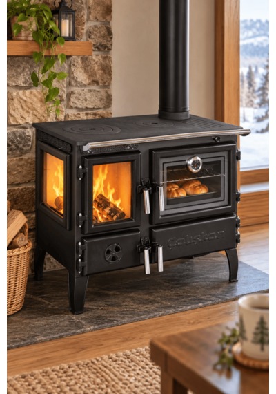 Reyo Stove Rabat 3d Gurme Tuğlalı Fırınlı Şömine Soba En Sertifikalı