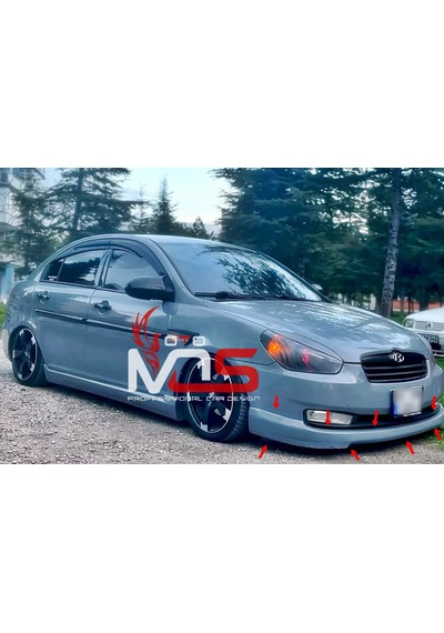 Hyundai Accent Era Ön Tampon Eki Fiberglass Boyasız