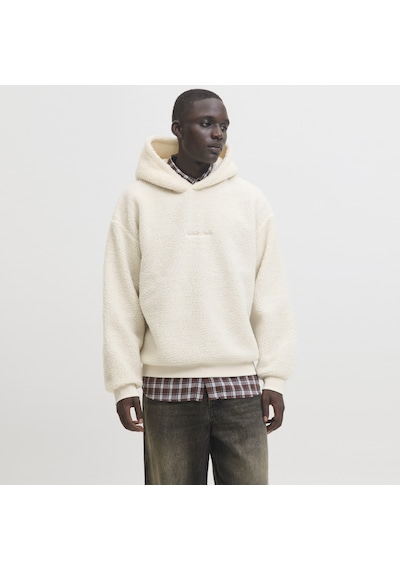 Jack & Jones Erkek Nakii Detayli Loose Fit Hoodie - Norrebro - 12293535 Çok Renkli