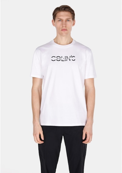 Colin's Colins Comfort Fit Yuvarlak Yaka Düz Erkek Beyaz Kısa Kol Tişört Cl1074516 Cl1074516 Q1.v2 Wht Beyaz