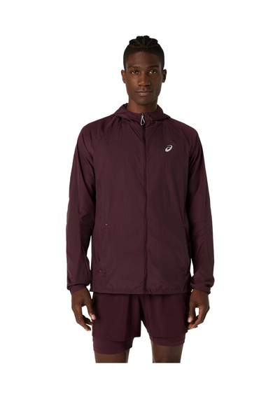Asics Road Packable Jacket Erkek Bordo Ceket 2011d084-600