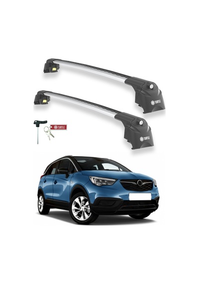 Modifiyecim Opel Crossland X 2017-2020 Ara Atkı Air2 Gri