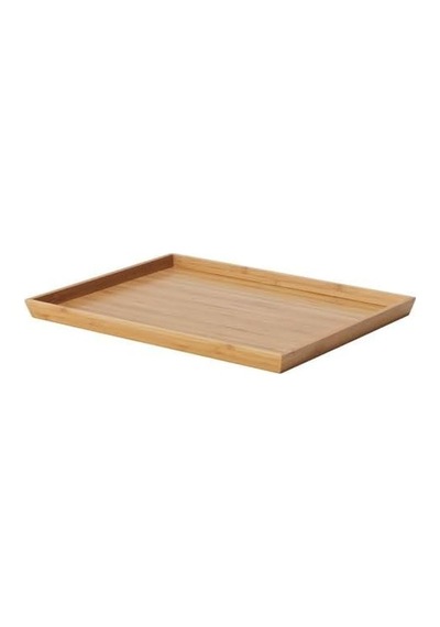 Bambu Kare Tepsi 25x33 Cm Sunum Tepsi 15cm