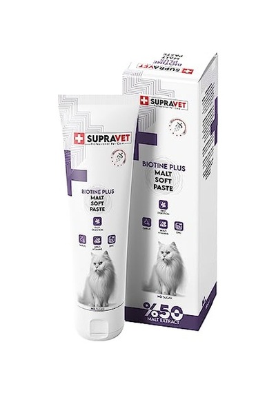 Biotine Plus Kediler İçin Tüy Sağlığı Güçlendirici Malt Paste 100 Gr