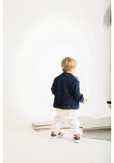 Nanica Kids Erkek Çocuk Gabardin Kot Ceket 124504 Lacivert