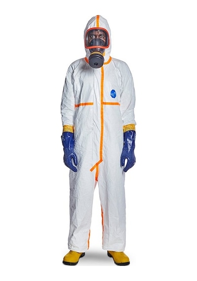 Dupont Tyvek 800 J Kimyasal Koruyucu Tulum Kategori Iıı - L