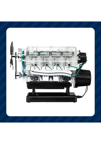 Büyük V8 Motor Teknik Yapım Seti