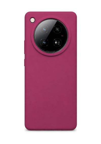 Infinix Zero 40 4g Uyumlu İçi Kadife Kaplamalı Silikon Kılıf Airline Serisi Vişne