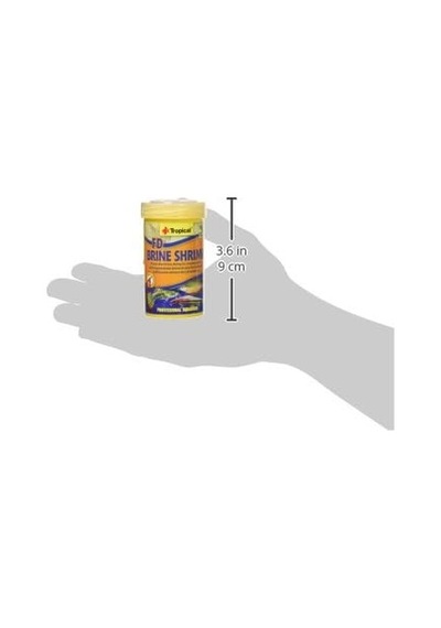 Ayrex Fd Brine Shrimp Kurutulmuş Küp Karides Süs Balık Yemi 100 Ml 10 Gr