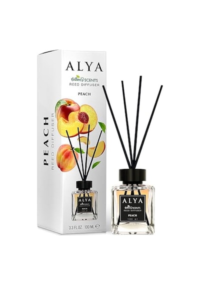 Nature's Scents Peach Bambu Çubuklu Oda Kokusu- Şeftali Kokusu Acıbadem