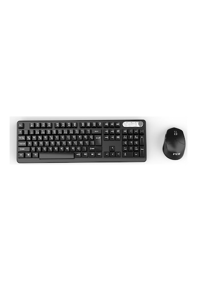 Inca IWS-549U Multimedya Şarj Edilebilir Kablosuz Klavye Mouse Set