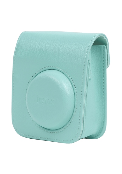 Instax Mini 13 Uyumlu Deri Çanta, Lagoon Green