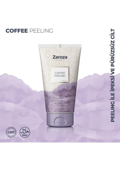 Lexroo Arındırıcı Ve Besleyici Vücut Peelingi Kahve & Kafein & Kayısı Çekirdeği 150 Ml