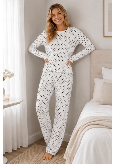 Norcia Sports Kadın Kalpli Uzun Kol Rahat Pijama Takımı 4673 Beyaz Çok Renkli - 929322959 Çok Renkli - 929322959 Çok Renkli Norcia Sports Kadın Kalpli Uzun Kol Rahat Pijama Takımı 4673 Beyaz Çok Renkli - 929322959 Çok Renkli - 929322959 Çok Renkli