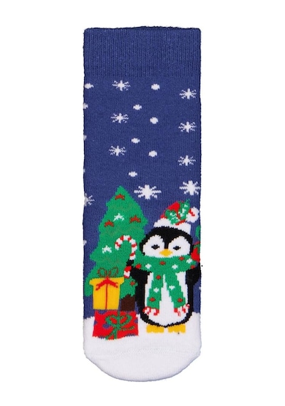 Civil Baby Penguen Havlu 6- 2'li Bebek Kız Çorap Set - Standart
