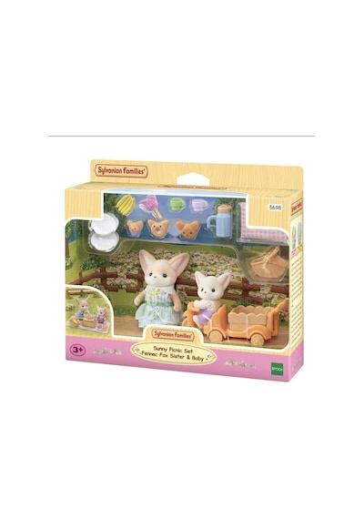 Sylvanian Families Piknik Seti Çöl Tilkisi Kız Ve Bebek 5698