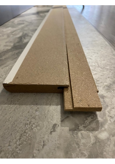 12 Cm Yalı Serisi T12 Model Lake Beyaz Pvc Süpürgelik