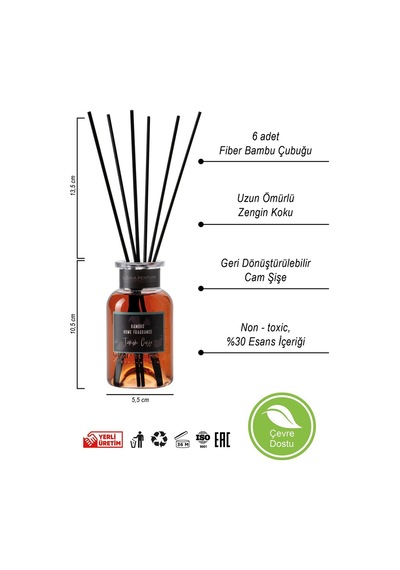 Türk Kahvesi Bambu Çubuklu Oda Kokusu 150 Ml Kahve